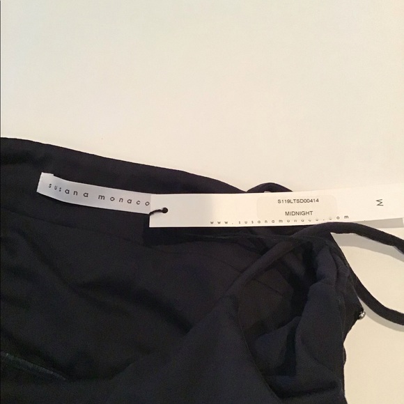 Susana Monaco V Neck Spaghetti Strap Mini Dress - Picture 5 of 5